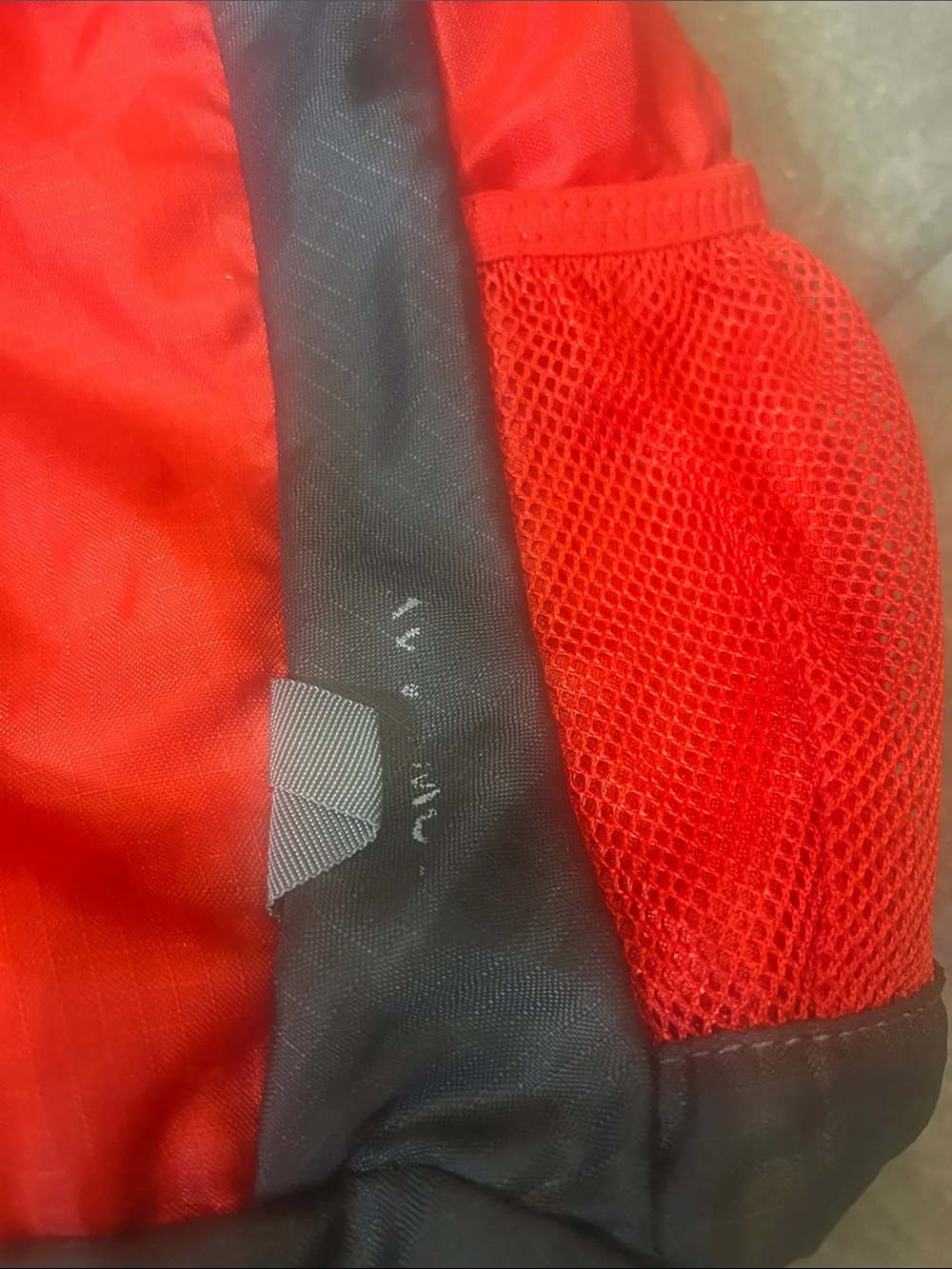 Eddie Bauer Stowaway Packable Backpack Red Black